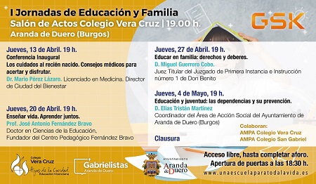 I Jornadas de Educación y Familia.